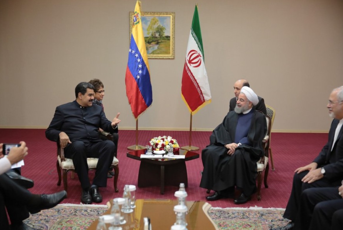 Maduro se reúne con Erdogan y Rohani en Kazajistán