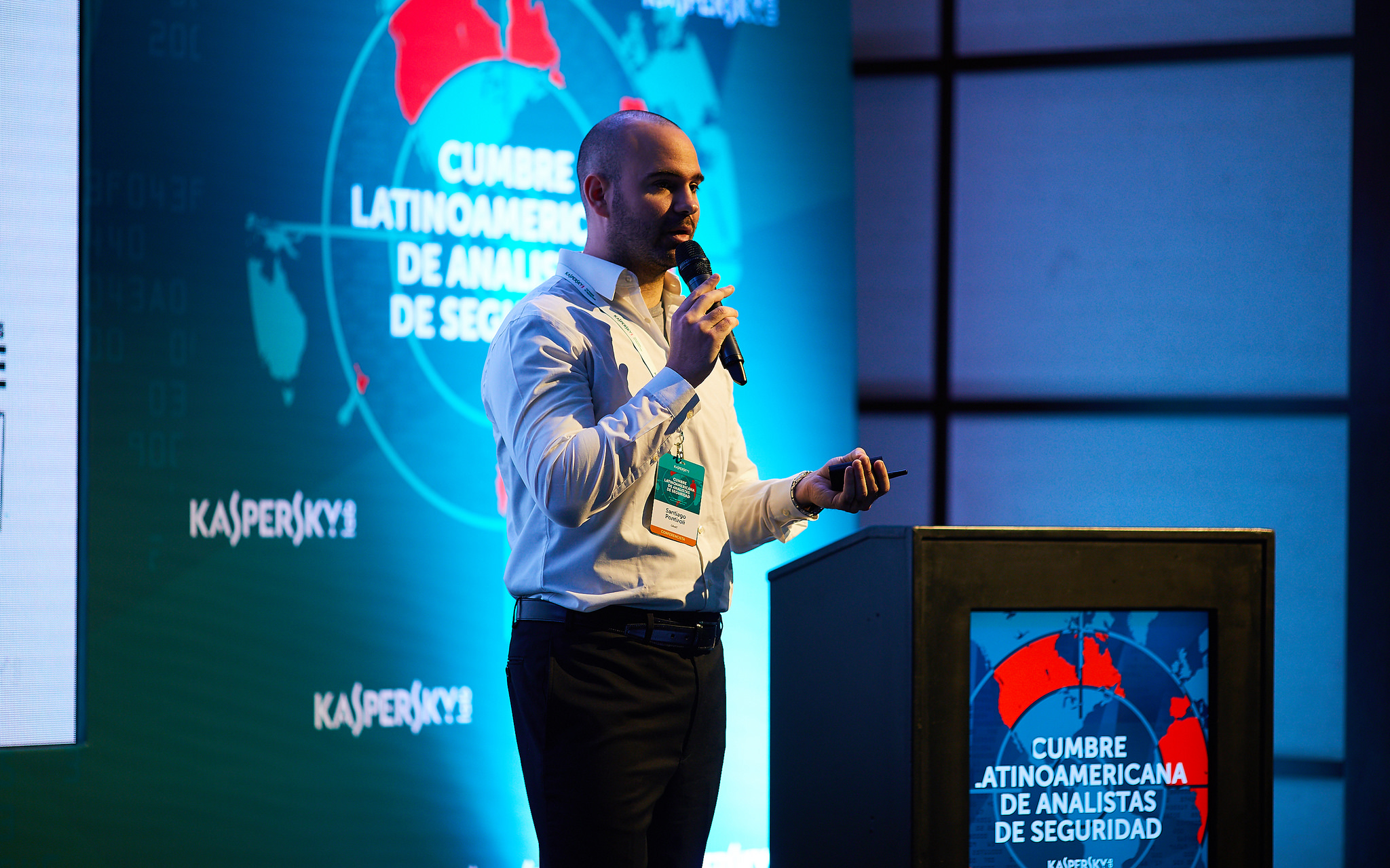 Santiago Pontiroli, analista de seguridad para Kaspersky Lab América Latina 