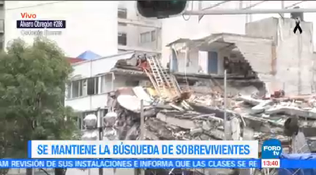 Cumplen 72 Horas Terremoto Cdmx Derrumbe Álvaro Obregón 286