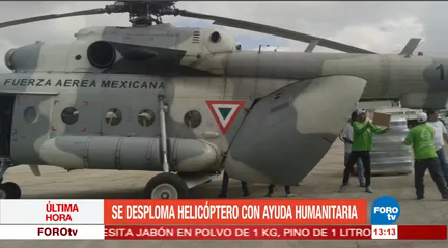 Desploma Helicóptero Ayuda Humanitaria Chiapas Gobernador De Chiapas, Manuel Velasco
