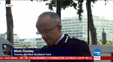 Artefacto Explosivo Improvisado Confirma Policía Londres Mark Rowley Scotland Yard