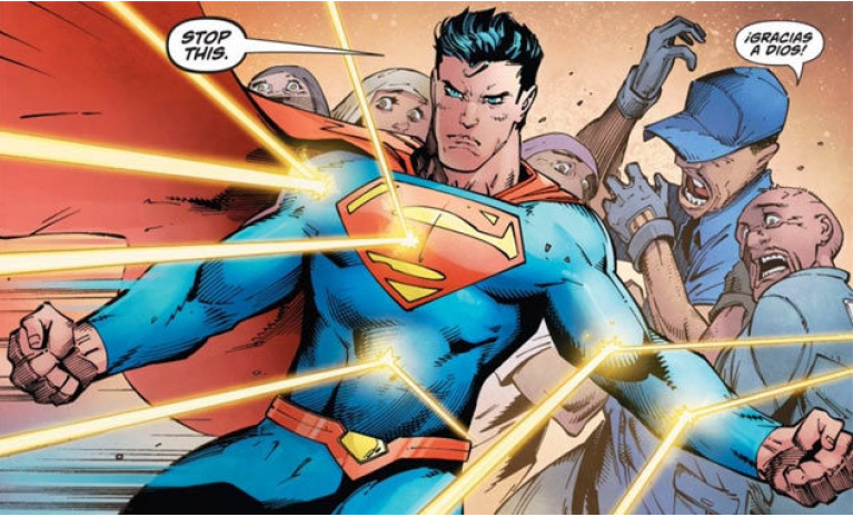Superman defiende a inmigrantes en nuevo comic.