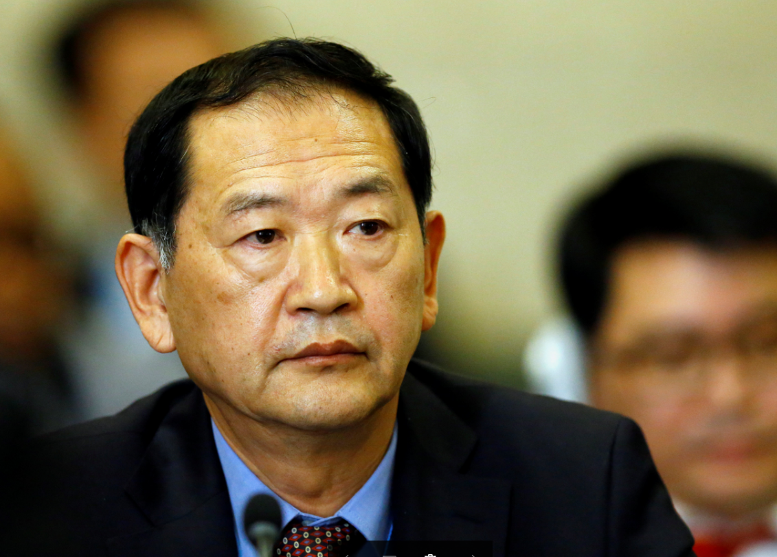 Tae Song Han, embajador de Corea del Norte ante Naciones Unidas. (Reuters, archivo)