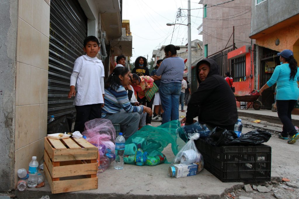 Tras sismo, habitantes de San Gregorio necesitan agua, alimento y vivienda