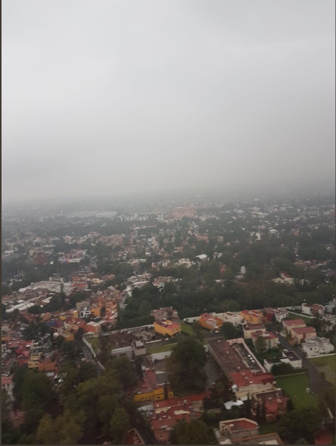 vista panoramica dela ciudad de mexico
