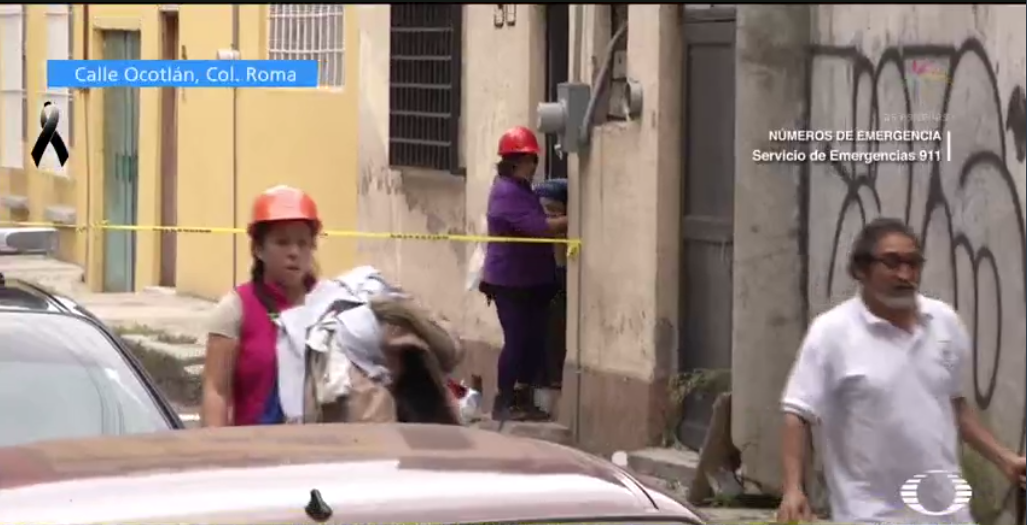 Voluntarios se unen a labores de ayuda tras terremoto. (Noticieros Televisa)