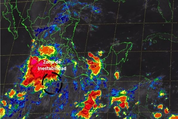 SMN detecta zona baja presión costas Michoacán