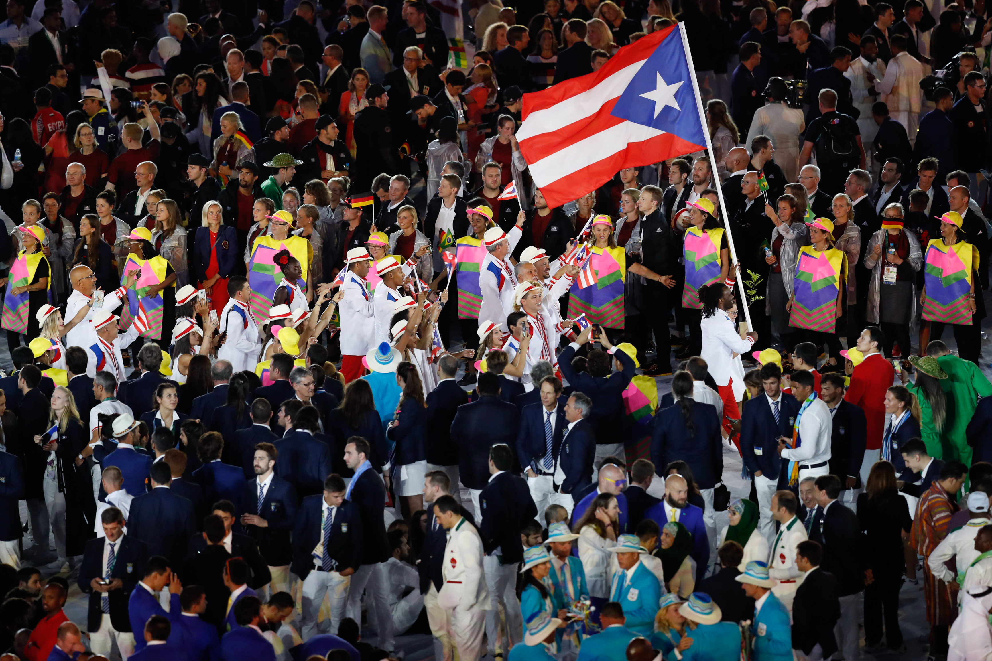 Ceremonia Apertura Olimpiadas Puerto Rico