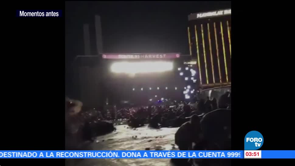 Testimonio de mexicano sobre el tiroteo en Las Vegas