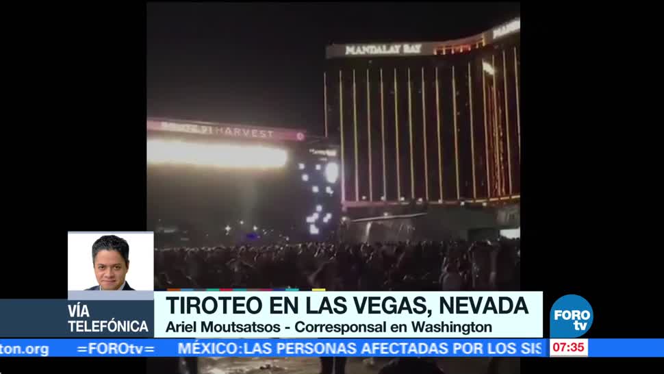 Más de 200 heridos deja tiroteo en Las Vegas, Nevada