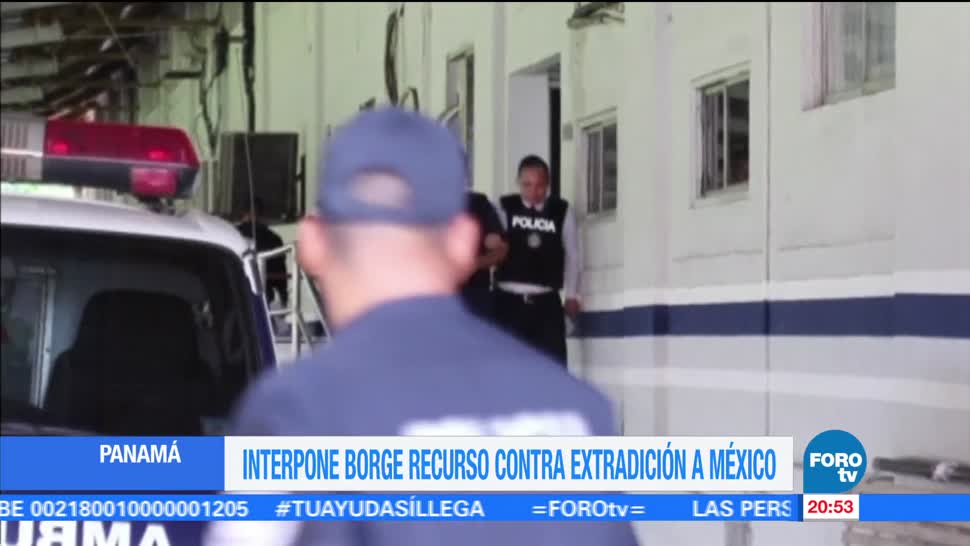 Borge impugna su extradición a México
