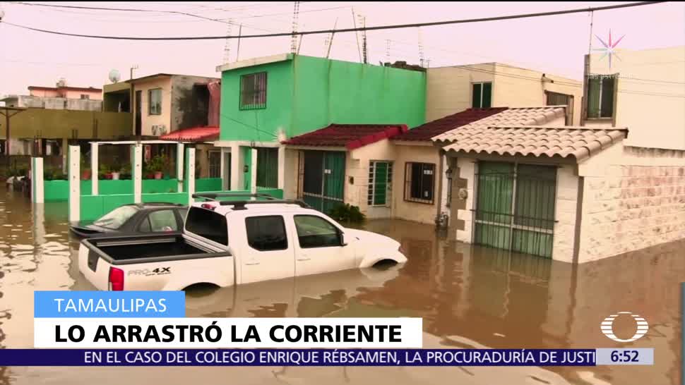 Lluvias afectan 15 colonias de Tampico, Tamaulipas; activan refugios temporales