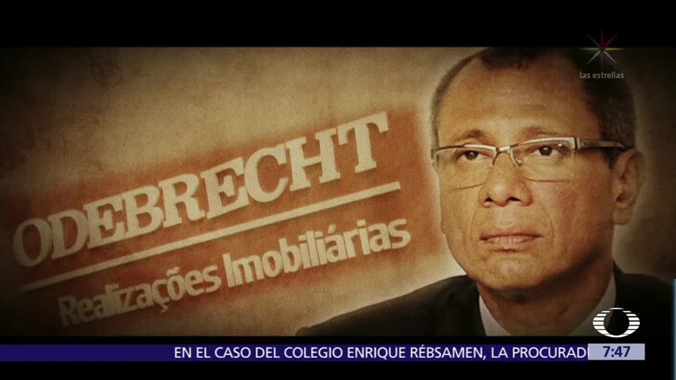 Piden prisión preventiva contra vicepresidente de Ecuador por caso Odebrecht