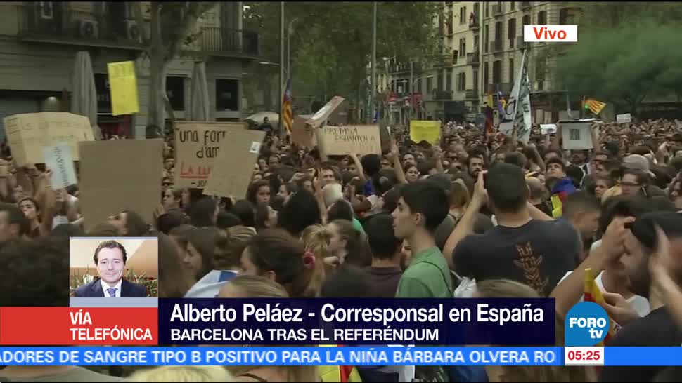 Segundo día de protestas en Cataluña