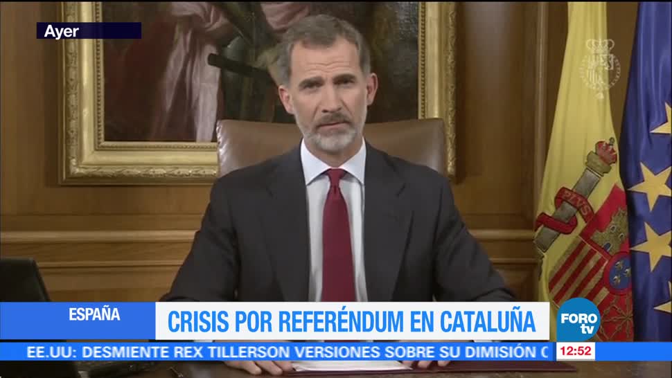 Crisis por referéndum independentista en Cataluña