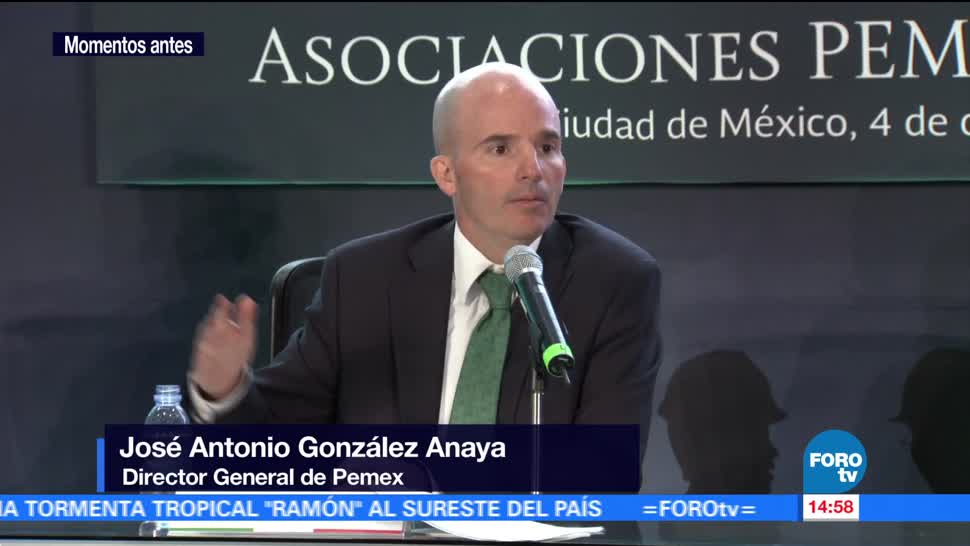 José Antonio González Anaya habla sobre los contratos de asociación Pemex