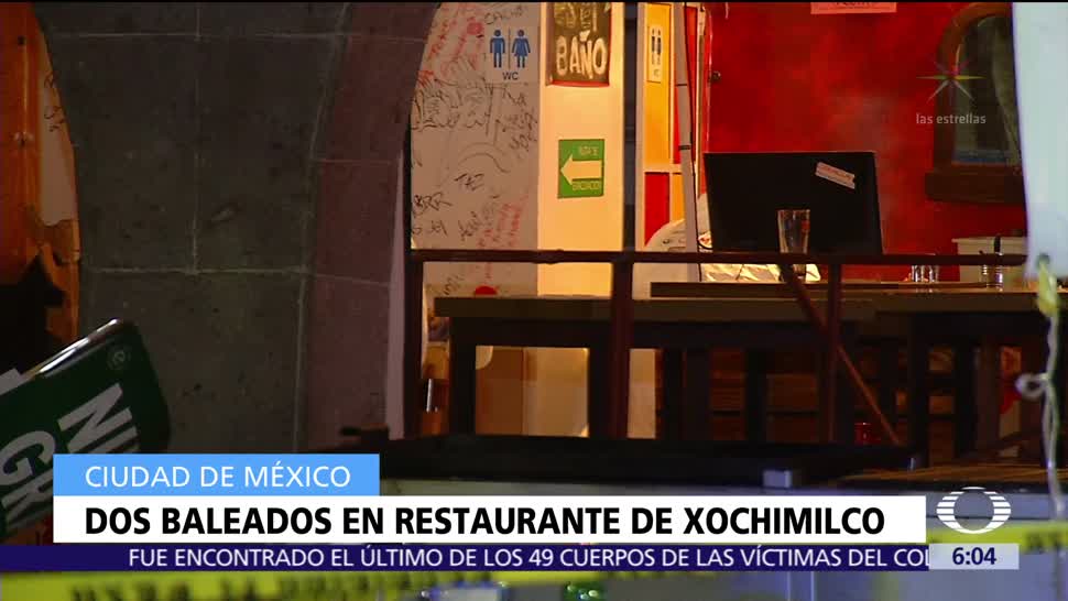 Balean a dos hombres en restaurante de Xochimilco, CDMX