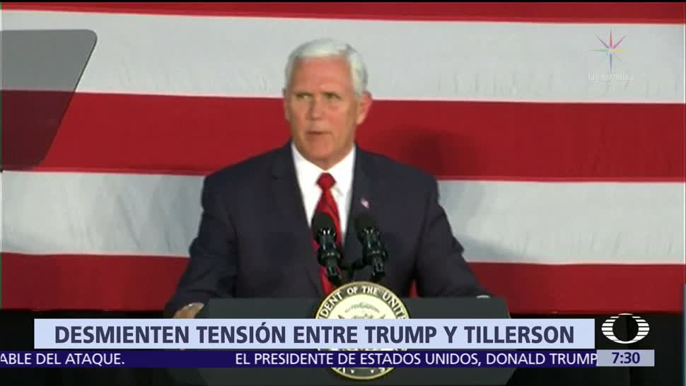 Rex Tillerson niega que intentara renunciar al gabinete de Donald Trump