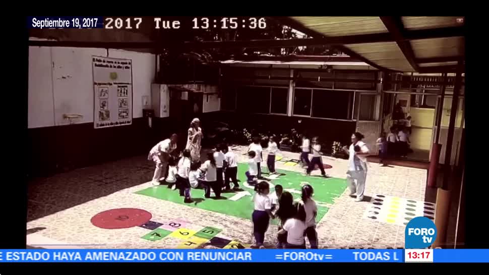 ISSSTE difunde videos de desalojo de menores en guarderías durante sismo