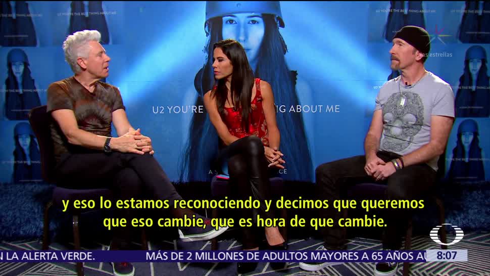 U2 en entrevista Al Aire con Paola Rojas
