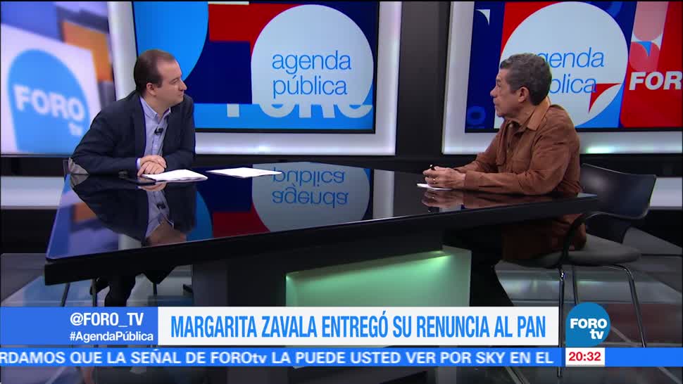 Agenda Pública analiza renuncia de Margarita Zavala al PAN