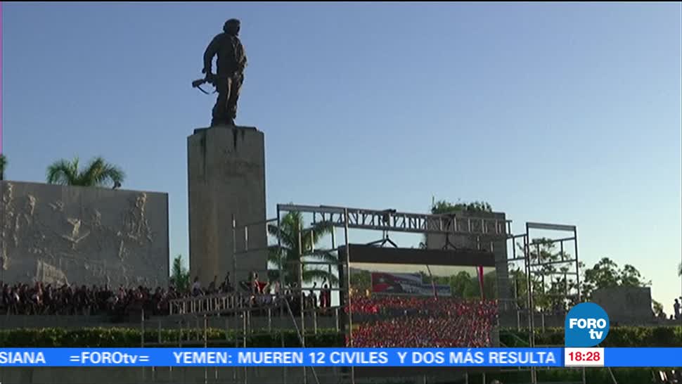 Homenaje al ‘Che’ Guevara en Cuba a 50 años de su muerte