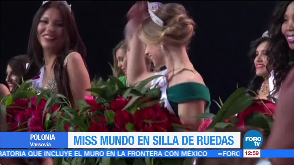 Polonia realiza Miss Mundo en Silla de Ruedas