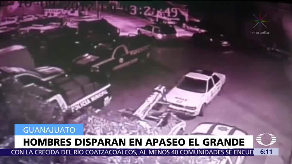 Atacan comandancia en Apaseo El Grande, Guanajuato