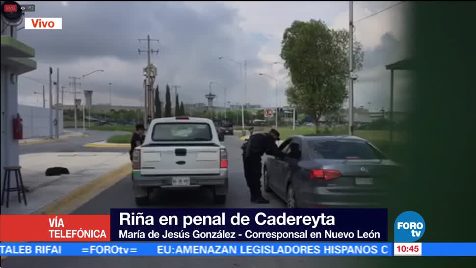 Reportan un muerto tras enfrentamiento en el penal de Cadereyta