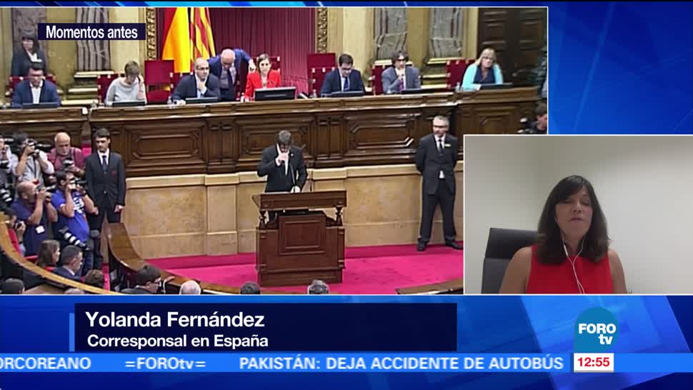 Españoles esperan mensaje de Rajoy ante llamado al diálogo de Puigdemont