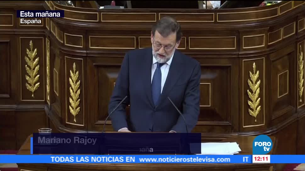 Rajoy califica de cuento de hadas independencia propuesta por Puigdemont