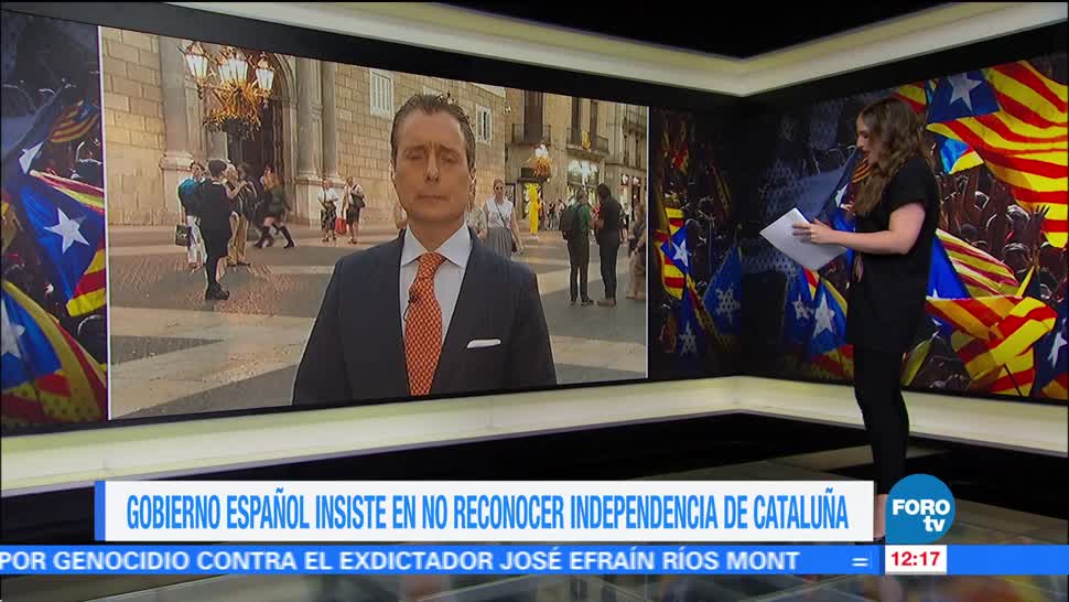 Gobierno español insiste en no reconocer independencia de Cataluña