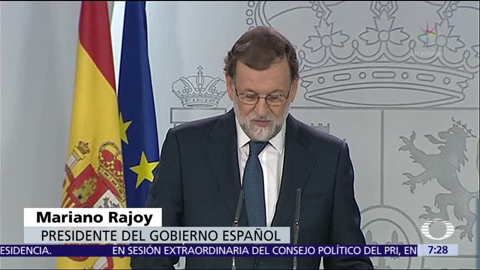 Mariano Rajoy afirma que no habrá diálogo con Cataluña en la ilegalidad
