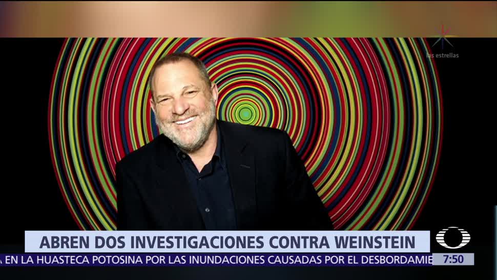 Investigan a Harvey Weinstein en Nueva York y Reino Unido