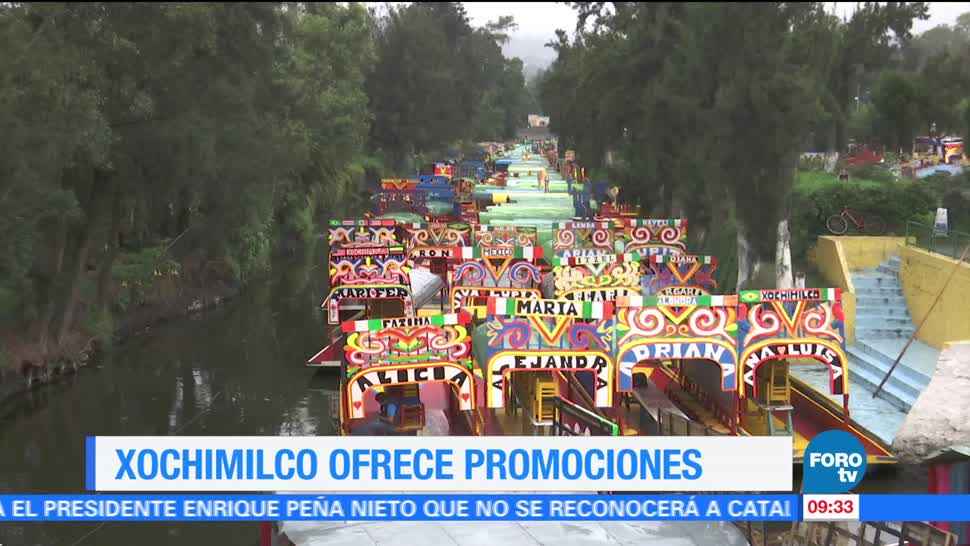 Extra, Extra: Xochimilco ofrece promociones diversas actividades turísticas