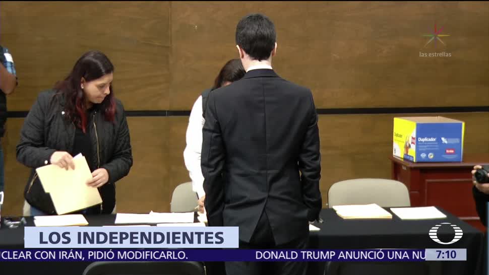 INE entregó constancias del registro de aspirantes a una candidatura presidencial independiente