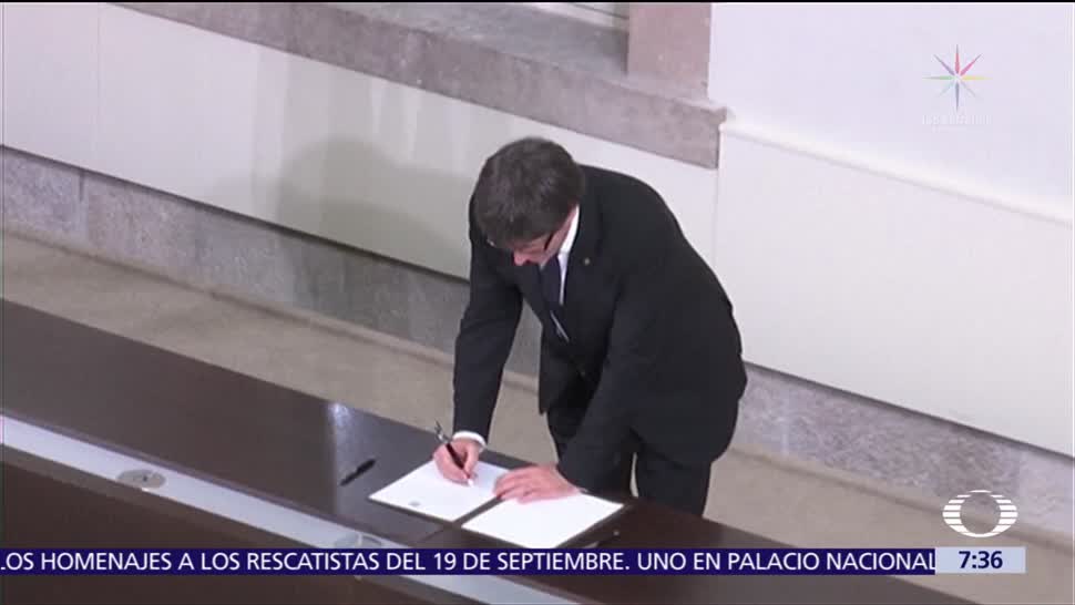 Carles Puigdemont envía carta al gobierno de España