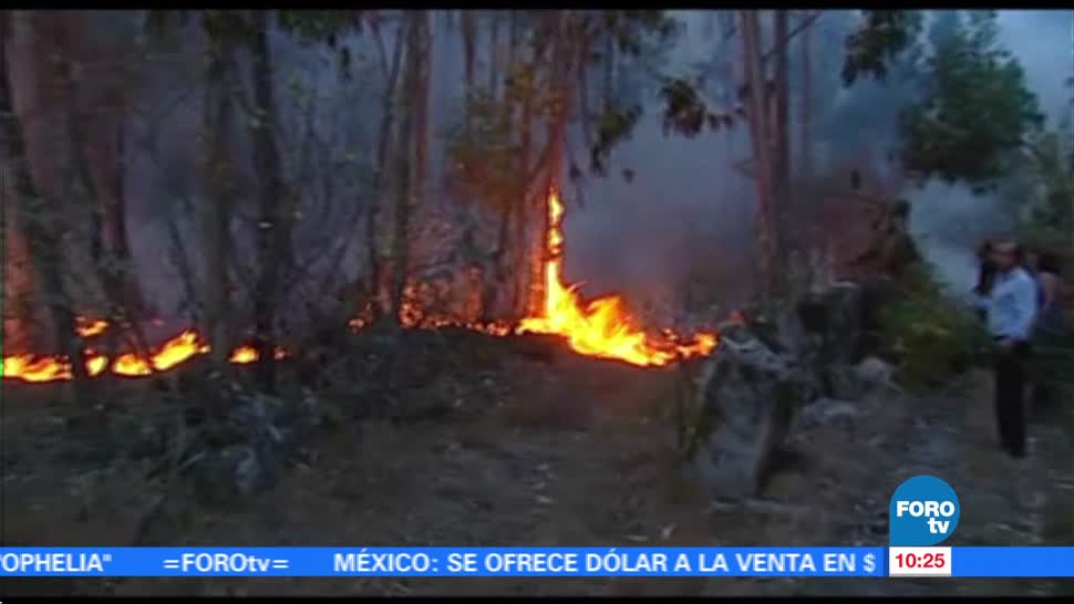 Van 34 muertos en incendios en Portugal y España