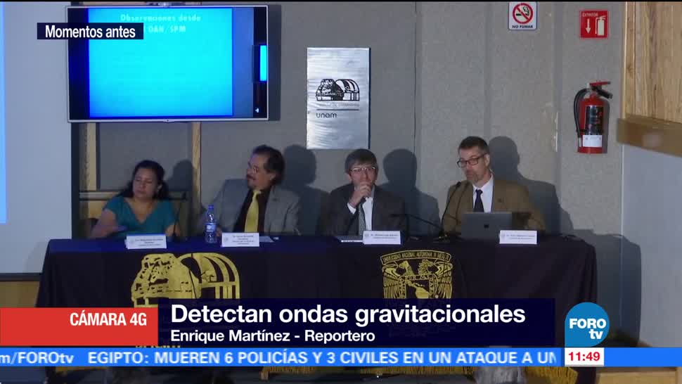 UNAM informa sobre detección de fenómeno cósmico a través de ondas gravitacionales