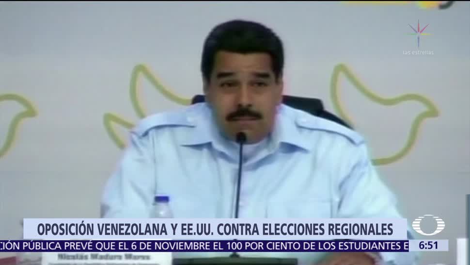 Oposición de Venezuela rechaza diálogo con el gobierno de Nicolás Maduro