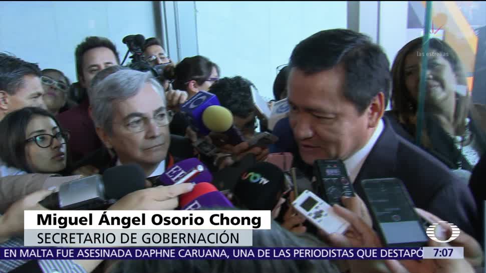 Osorio Chong responde a AMLO sobre aspirantes a la Presidencia