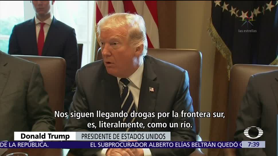 Trump insiste en construir un muro en la frontera con México