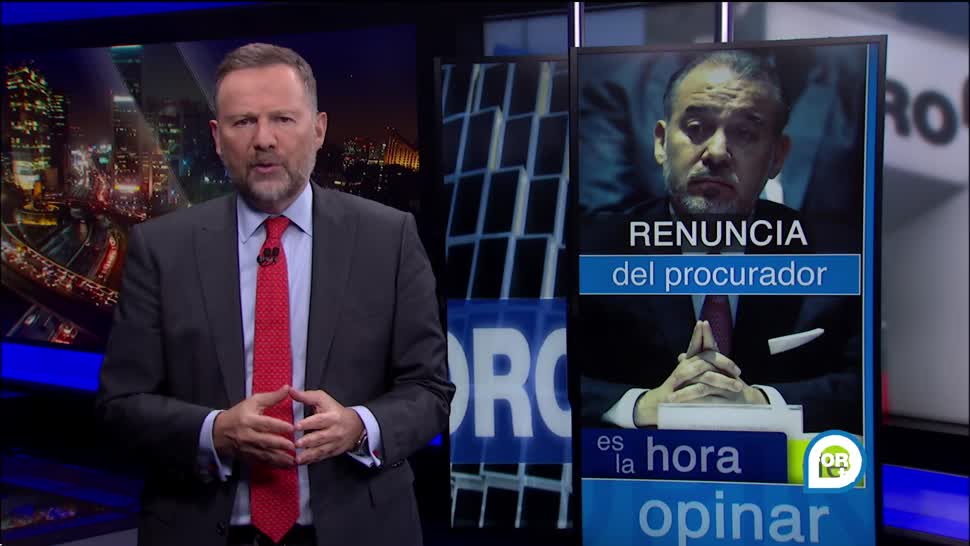 Renuncia del del procurador general de la república Raúl Cervantes