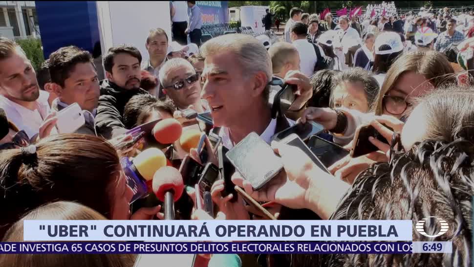 Antonio Gali aclara que Uber sigue operando en Puebla