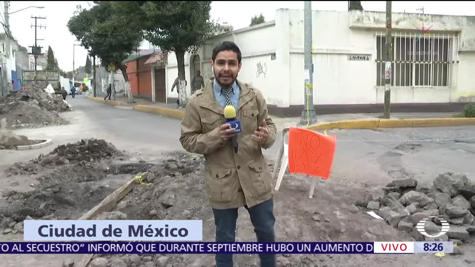 Sigue escasez de agua en San Marcos, Xochimilco, tras sismo