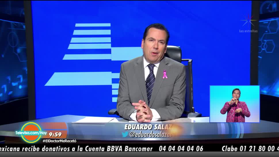 Las noticias en Hoy con Eduardo Salazar (Bloque 1)