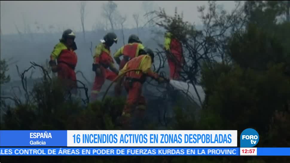 Incendios forestales en España y Portugal generan estragos