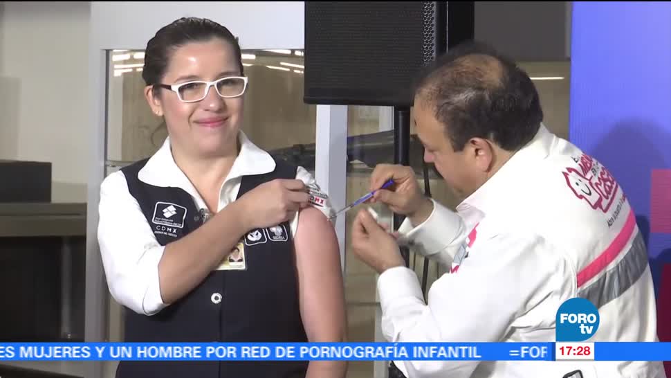 Sedesa aplicará 2 millones 737 mil vacunas antiinfluenza en la CDMX