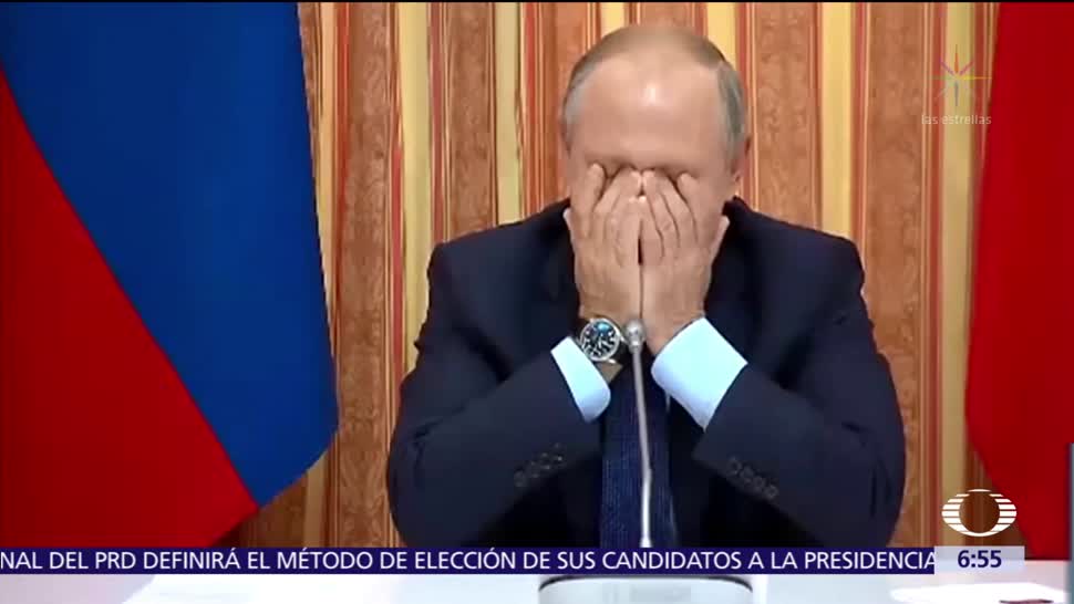 Vladimir Putin se ríe de una sugerencia de su ministro de Agricultura