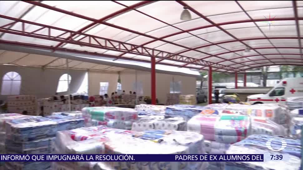Cruz Roja Mexicana cierra centros de acopio en CDMX y 19 delegaciones